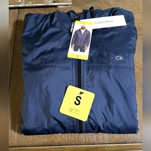 Calvin Klein Blue Small Windbreaker Jacket for man